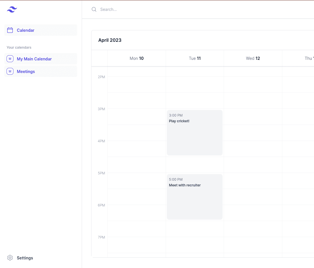 App screenshot